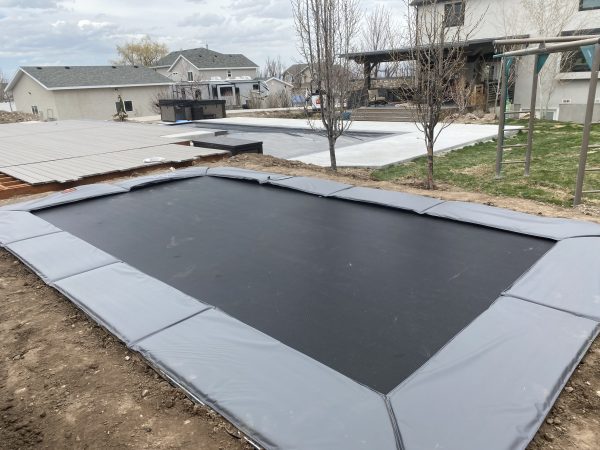 10x14' Rectangle In-Ground Trampoline